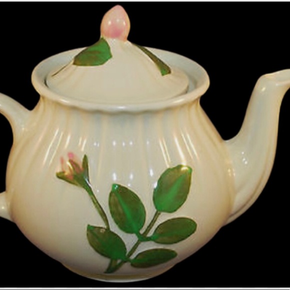 Teapot by Telefora Pink Rose Vintage - Picture 2 of 4